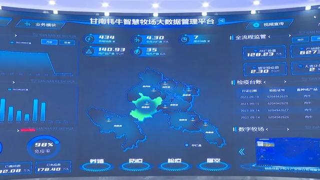 甘南牦牛戴上電子耳標(biāo) 開啟智慧養(yǎng)殖新時(shí)代